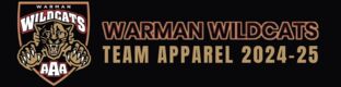 Warman AAA Wildcats - Team Apparel